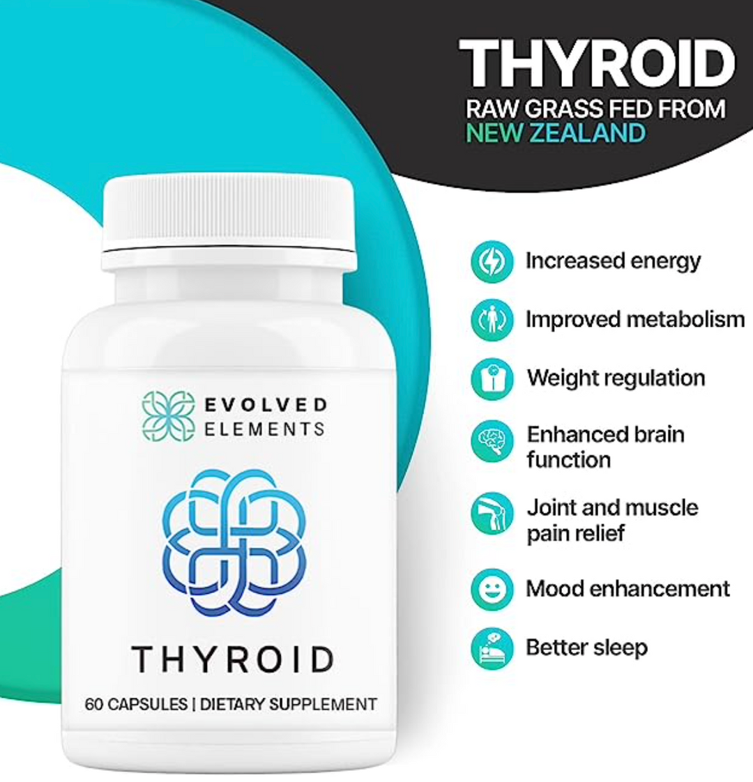 Boost Your Wellness Journey with Evolved Elements Grass-fed Thyroid