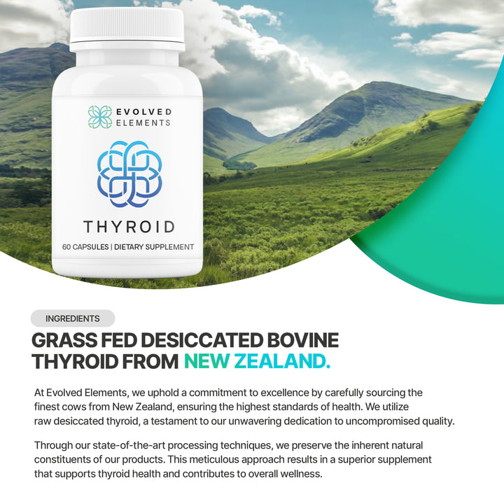 THYROID: Raw Grass Fed from New Zealand