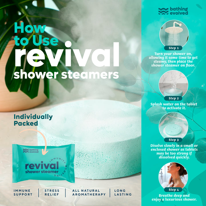 Revival Immune Shower Steamers (18 Pack)