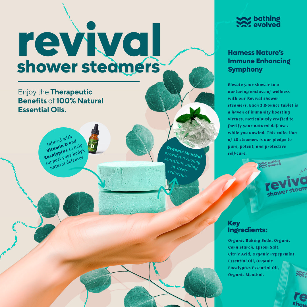 Revival Immune Shower Steamers (18 Pack)